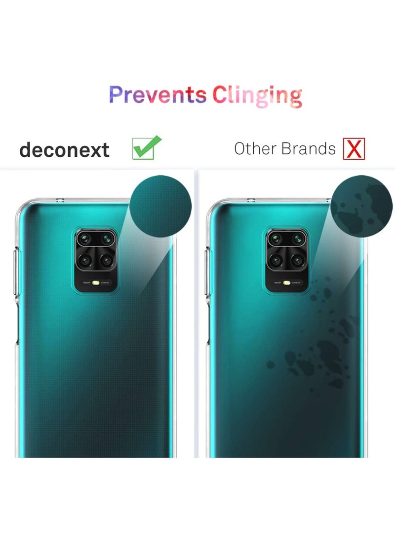Generic Transparent Ultra Thin Slim Soft TPU Gel Protective Crystal Clear Cover Compatible for Xiaomi Redmi Note 9S/Note 9 Pro/Note 9 Pro Max  - Image 4