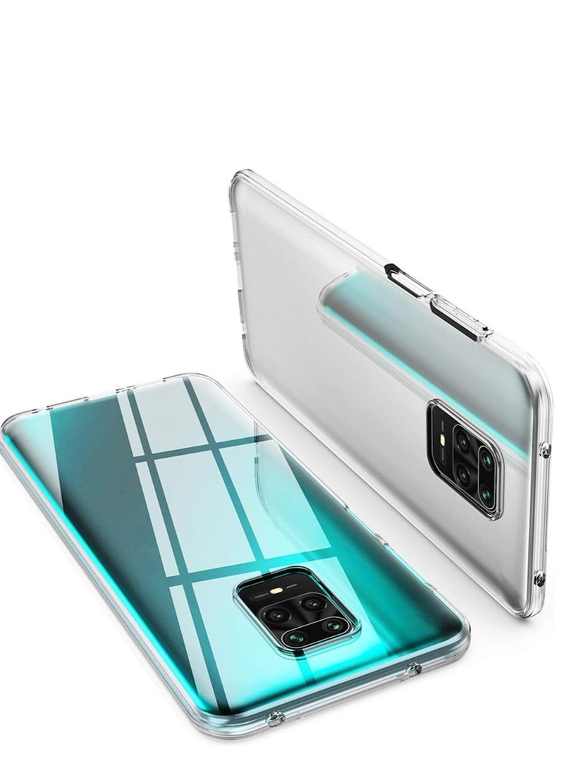 Generic Transparent Ultra Thin Slim Soft TPU Gel Protective Crystal Clear Cover Compatible for Xiaomi Redmi Note 9S/Note 9 Pro/Note 9 Pro Max  - Image 5
