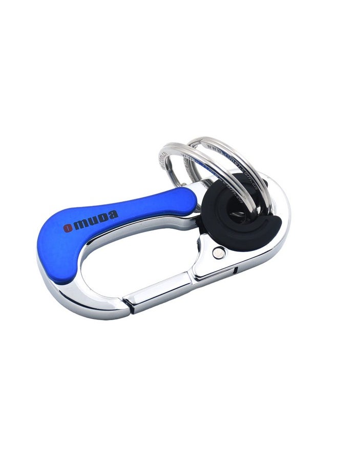TechPro Stainless Steel Keychain Heavy Duty For Men And Women, Blue  - Image 5