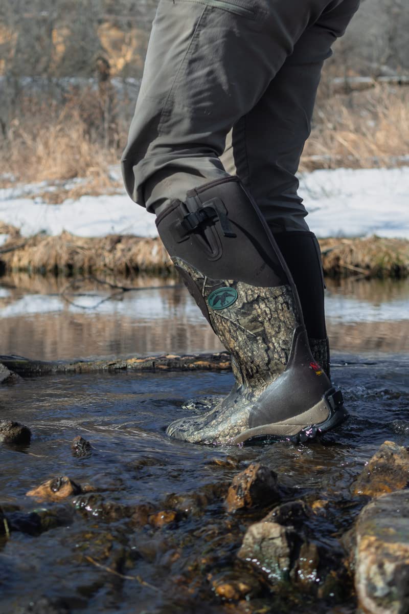 HOT SHOT Duck Commander x Huntsman Menâ€™s Hunting Boot | Durable Neoprene/Rubber | Waterproof | Lightweight Camouflage Boots - Image 2