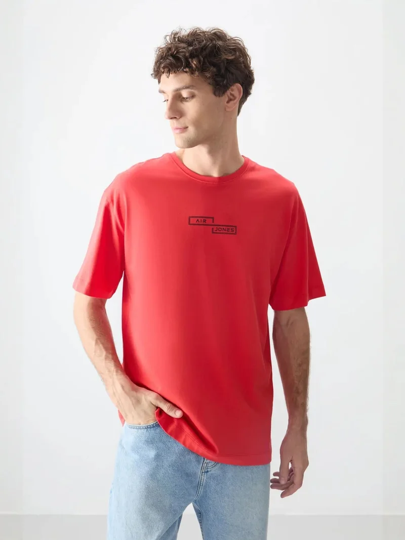 TOMMYLIFE TOMMY Oversized Cotton Printed T-Shirt