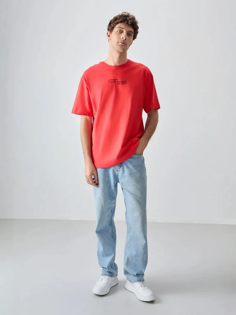 TOMMYLIFE TOMMY Oversized Cotton Printed T-Shirt