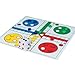 SS Worldwide Jumbo Ludo Game Kids Will Love Giant 40 Sqaure Vinyl Game Mat and 5 Inflatable Movement Die - Image 3