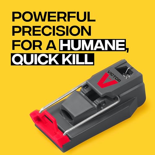 Victor M123SSR Quick-Kill Easy Set Mouse Trap, 6 Reusable Victor Mouse Traps - Image 2