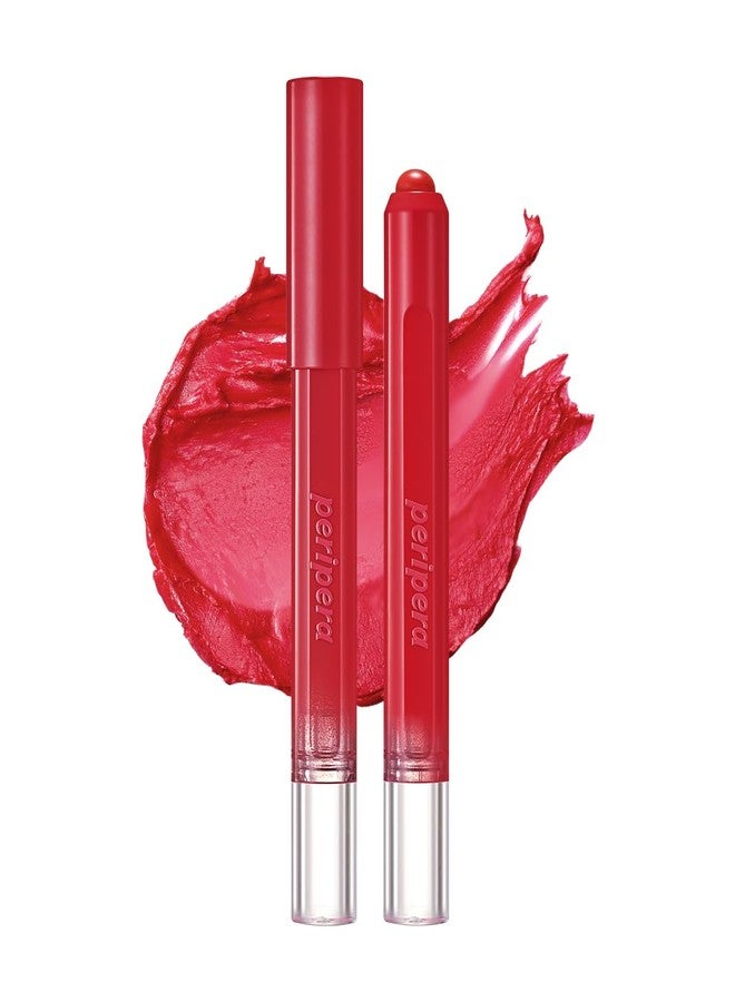 Peripera Slip On My Lip 10 Colors, Long-Lasting Shine Slim Lipstick, Slick Lip Crayon, Long Lasting, Satin, Matte, Glowy Korean Lip, K Beauty (S03 BORN TO BE STAR, One Size) - Image 1