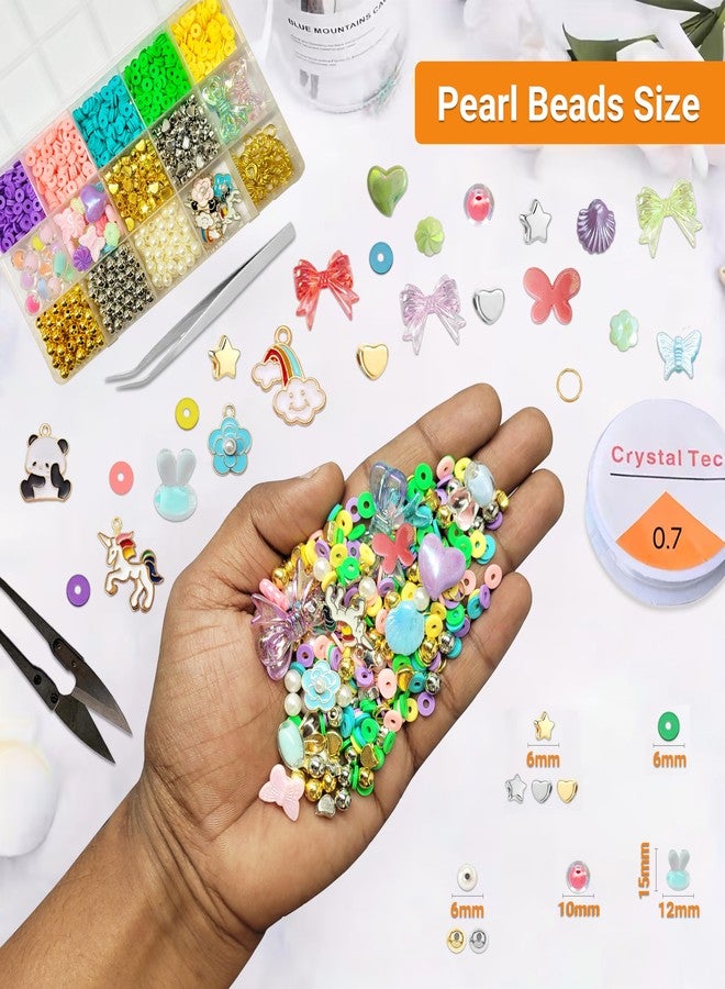 STEMTICS Bracelet Making Kit for Girls Age 8-12 Years Old with Beads and Charms | Stylish Jewellery Birthday Gift Set for Girl Kids 8, 9, 10, 11, 12 Year Old (Loop & Love) - Image 3