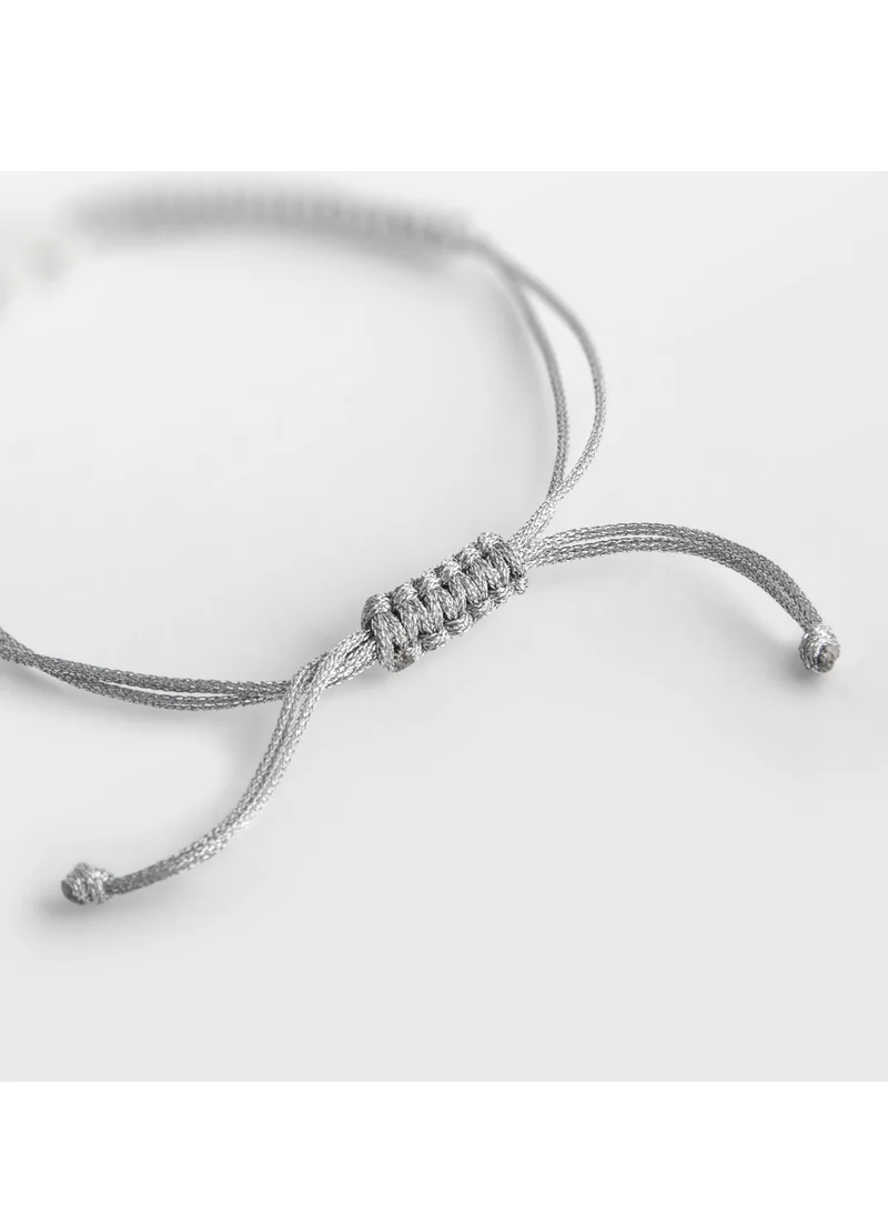 Minza  Minza ” Heart ” Pure 925 Sterling Silver, Handmade Bracelet for Women, Woven & Braided Bracelet, 1.700 grams of Silver, Jewelry for Casual & Special Occasion for Women | Best Price UAE