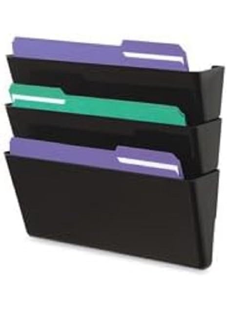 Deflecto deflecto Recycled Docupocket Wall File 93204 