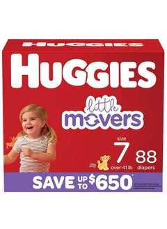 Little Movers Diapers, Size 7-41+ Pounds (88 Count) - pzsku/Z3AECEB753394AE5EA9E2Z/45/_/1735214624/7cb8eef7-ddef-4c30-8bb5-ab0e275a396a