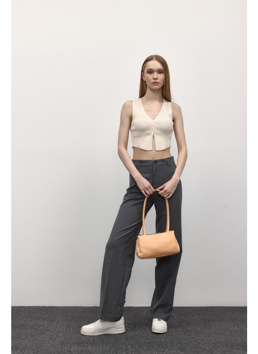 Shule Bags حقيبة باجيت نسائية قديمة ميشا سالمون  - Image 2