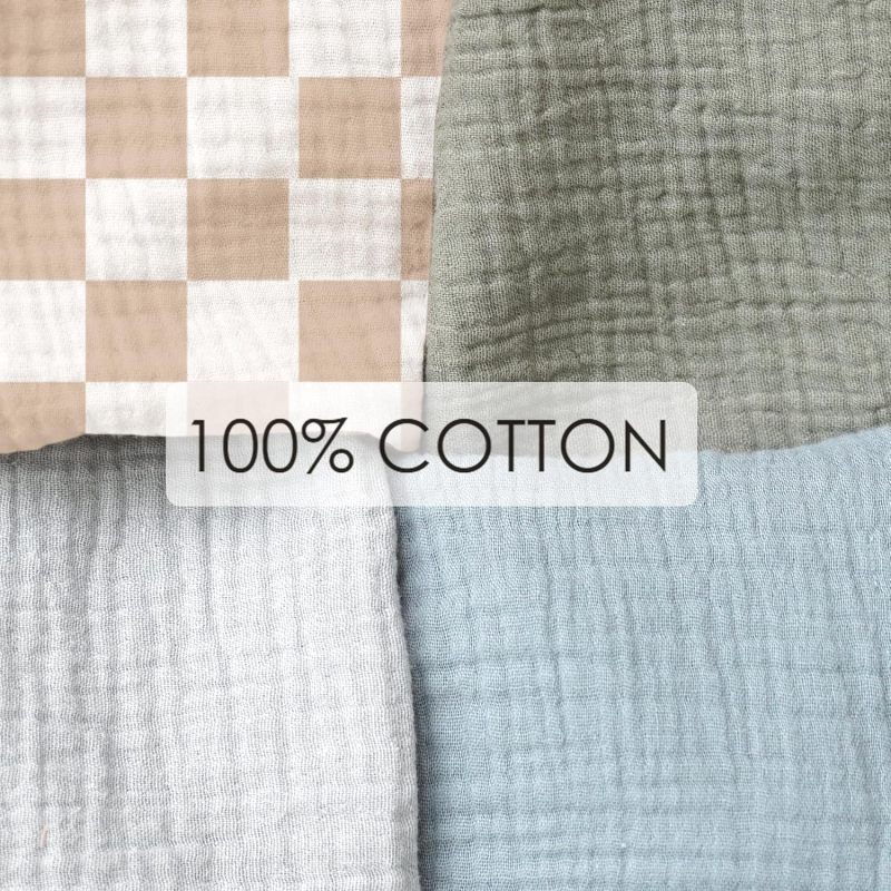 Muslin Breastfeeding Cover - Versatile Nursing Shawl for Moms Privacy - Image 4