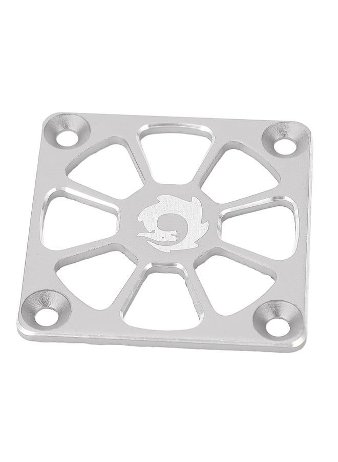 Loquat RC Cooling Fan Cover 1.57in Wide Aluminium Alloy Easy Installation RC ESC Cooling Fan Cover for Repair Replacement Silver Color - Image 5