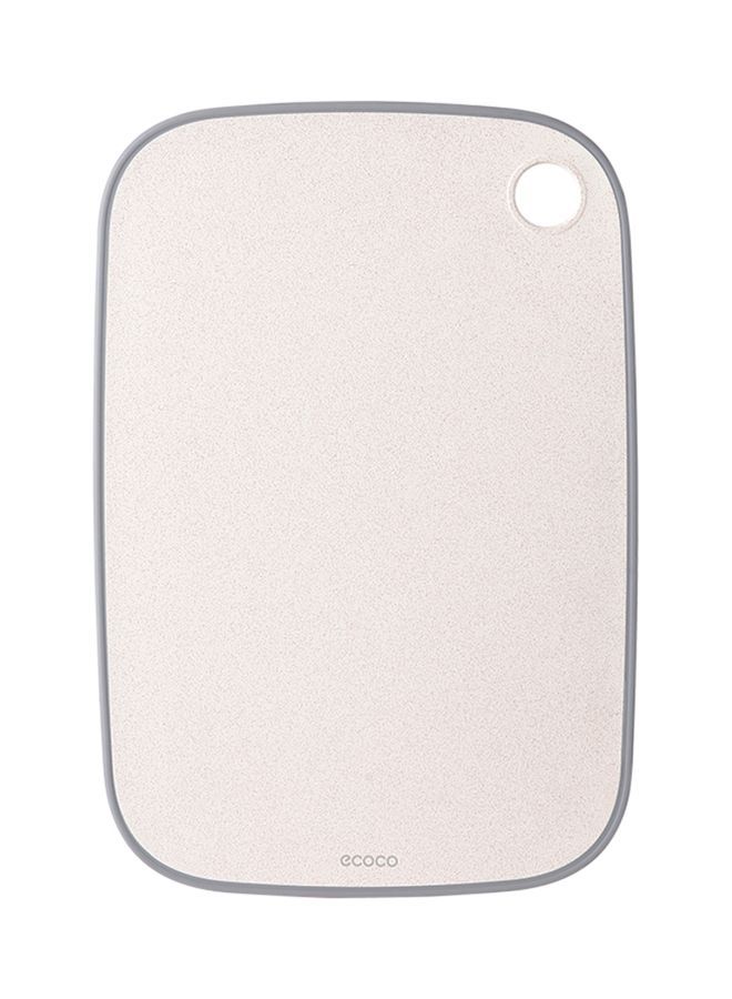 NIBEMINENT Polypropylene Cutting Board Beige/Grey 41x1x28centimeter  - Image 1