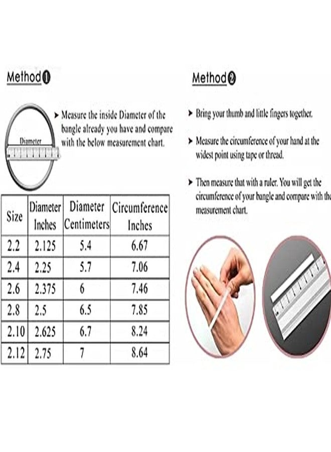 Aroos مجموعة أساور معدنية من أروس للبنات والسيدات [عبوة من 48 قطعة] (بنفسجي، 2-2) - Image 3