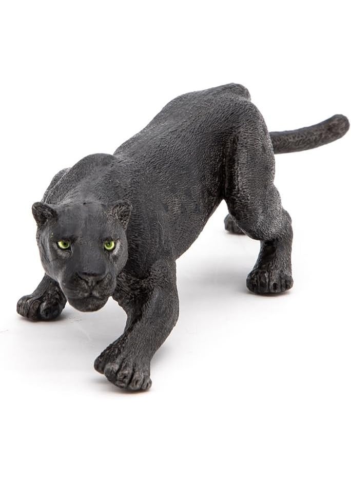 Papo Papo  Black Panther  Realistic Figurine  for Ages 3  Wild Animal Kingdom Collection  Hand Painted  Highly Detailed  Durable and Educational  Gift Idea  Collectable  Black Panther  - Image 4