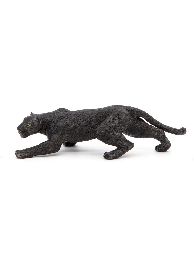 Papo Papo  Black Panther  Realistic Figurine  for Ages 3  Wild Animal Kingdom Collection  Hand Painted  Highly Detailed  Durable and Educational  Gift Idea  Collectable  Black Panther  - Image 2