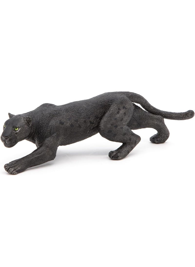 Papo Papo  Black Panther  Realistic Figurine  for Ages 3  Wild Animal Kingdom Collection  Hand Painted  Highly Detailed  Durable and Educational  Gift Idea  Collectable  Black Panther  - Image 3