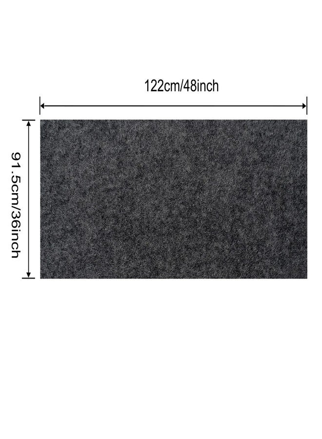 LYMOI Large Bird Cage Mat, Under Pet Cage Mat for Bird Cages, Reptile Aquariums, Dog Kennels, Absorbent/Waterproof Felt Mat with Non-Slip Backing for Hard Floors and Surfaces (36x48 Inch) - Image 2