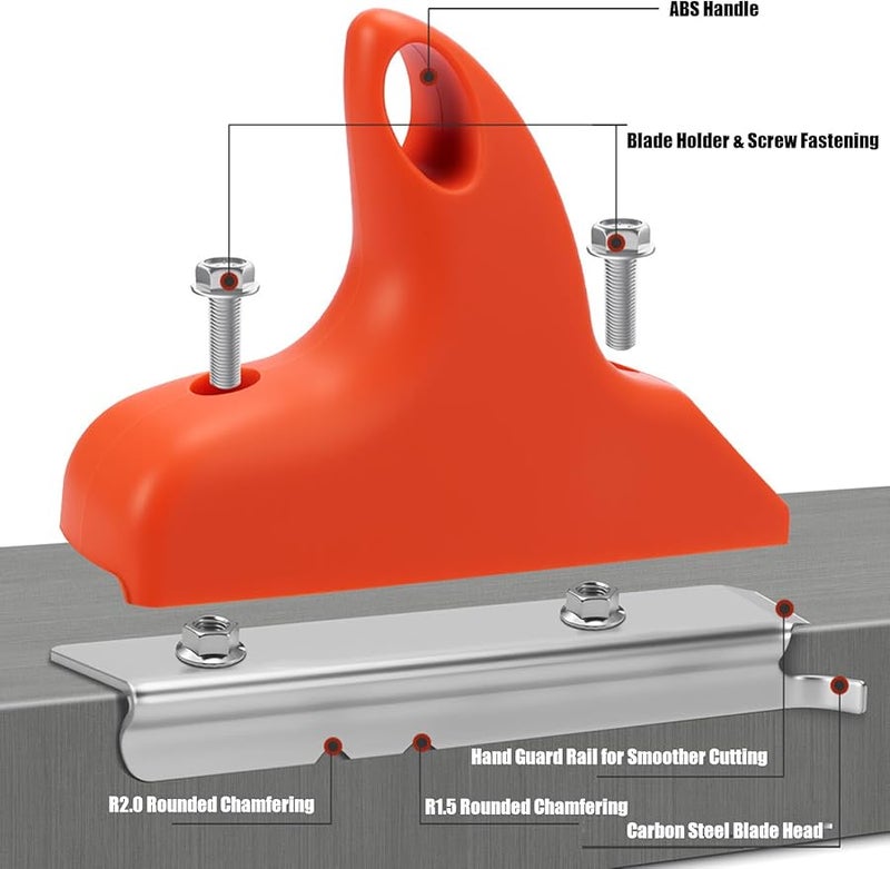 Edge Cutter Tool for Woodworking Furniture Making Precision Multi Functional Ergonomic Design - Image 5