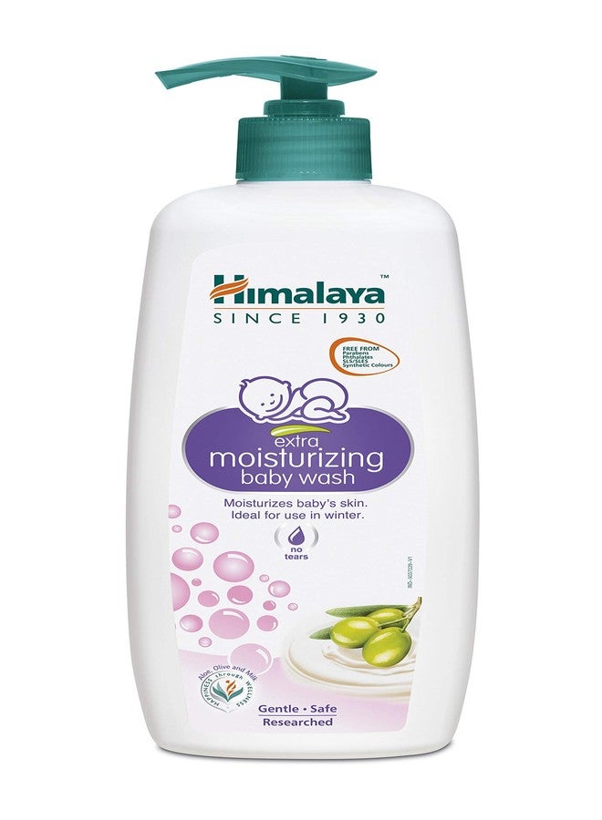 Himalaya Extra Moisturizing Baby Wash, 400 ml & Himalaya Nourishing Skin Cream, 200ml - Image 1