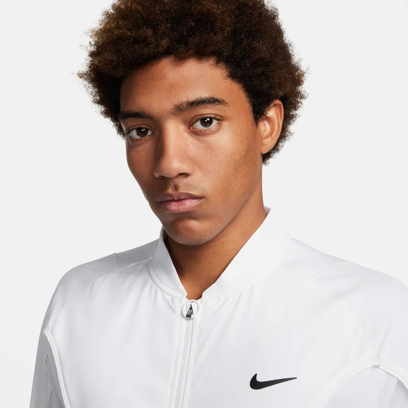 Nike White Men's Court Advantage Jacket for Men | Best Price UAE