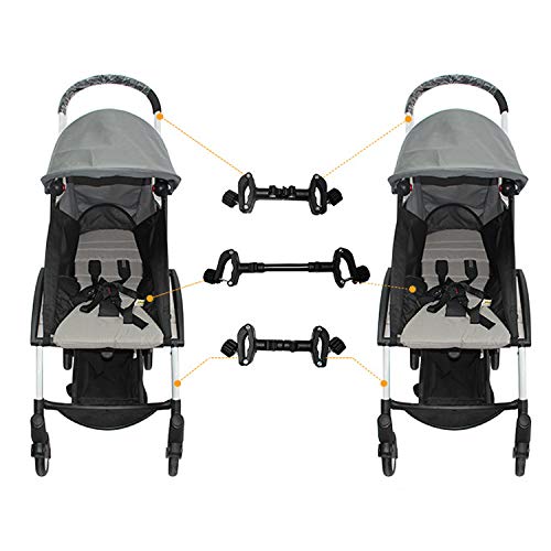 Stroller Connectors Turn 2 Strollers into an Instant Tandem Stroller Fits Most Strollers