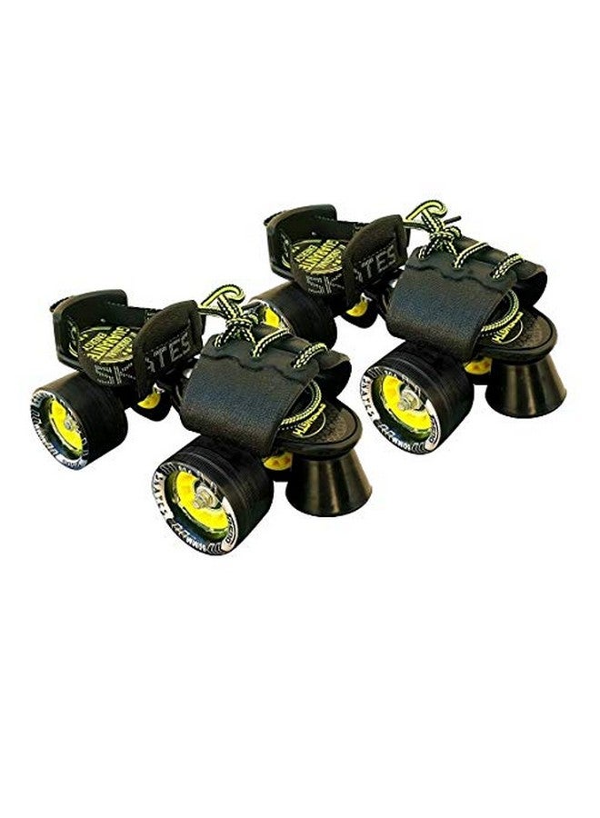 Jaspo jaspo Tenacity Zxi Adjustable Roller Skates (Black, Unisex, Speed_Wheel) - Image 1