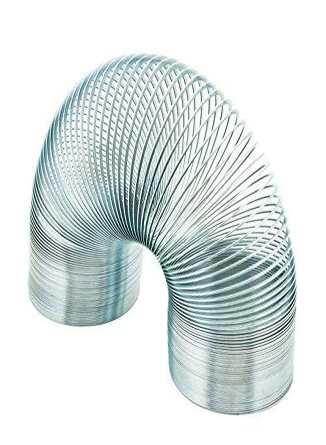SPYLX Scientific Slinky Spring Toy, Wave Form Helix, Made of Tempered Steel Wire Helical Coil, Bouncy Big Magic Slinky Spring (165-170 mm, Diameter - 75 mm, 3 Meter Stretched Length) - Image 1