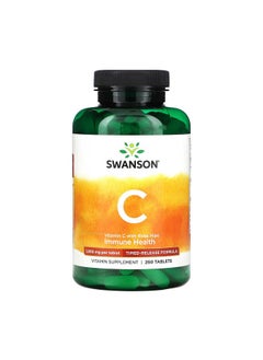 SWANSON Vitamin C with Rose Hips, 1,000 mg, 250 Tablets 