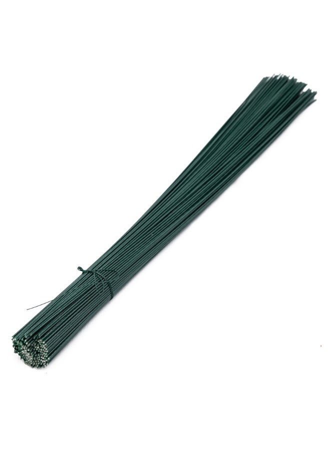 Gulf Flowers Gulf Flowers Green Floral Wire – 40cm x 0.8mm, 1kg Craft Roll – Strong, Flexible & Pre-Cut Wire for Flower Arrangements, DIY Projects, Wreaths, Decorations, Gardening & Plant Support 