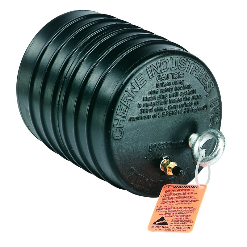 Oatey 041386 Cherne 8Inch SingleSize TestBall Plugs Small