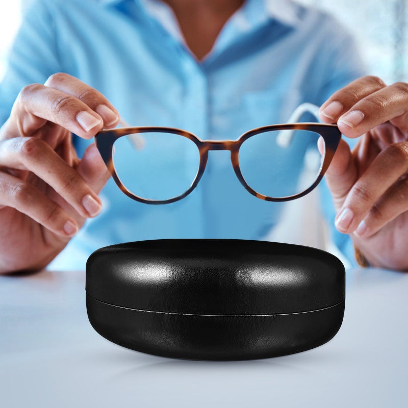 Eyeglass Case Hard Protective Case Eyeglass Holder Sunglasses Organizer Box Portable Sunglasses Case Outdoor Travel Glasses Holder - Image 4