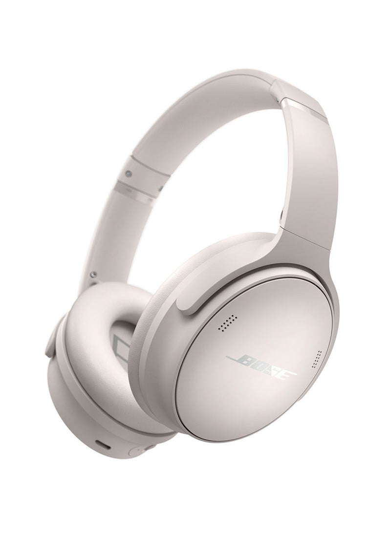 BOSE QuietComfort Wireless Noise Cancelling Headphones Bluetooth Over Ear Headphones with Up To 24 Hours of Battery Life White - Image 1