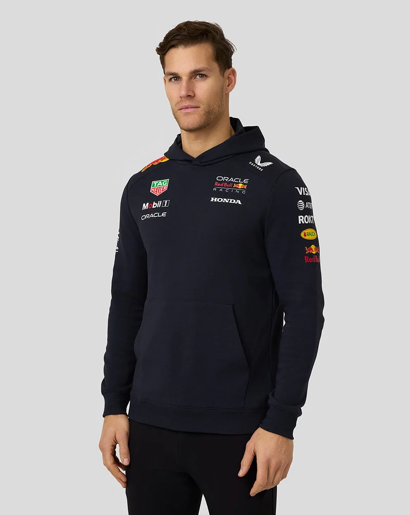 CASTORE Oracle Red Bull Racing Unisex Teamline Pullover Hoodie