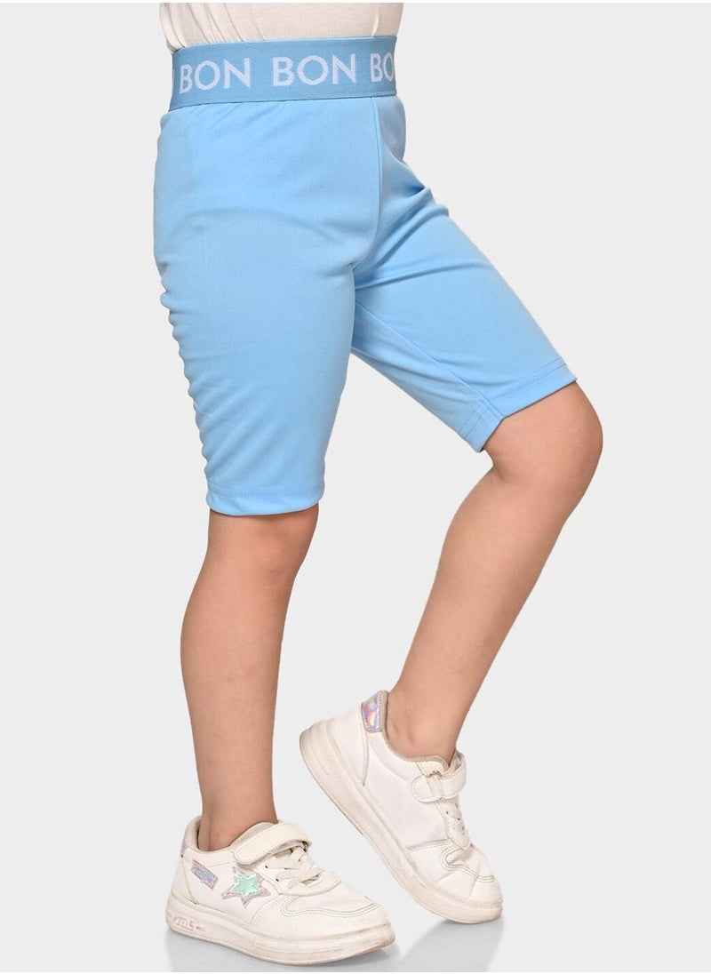 Regular Fit Printed Sky And Blue Cotton Shorts For Girls Pull On 100 % Cotton - pzsku/Z3AEE588BC01E8A5BE0BCZ/45/_/1740301330/efcbf989-8500-4537-bc82-1914ff372d90