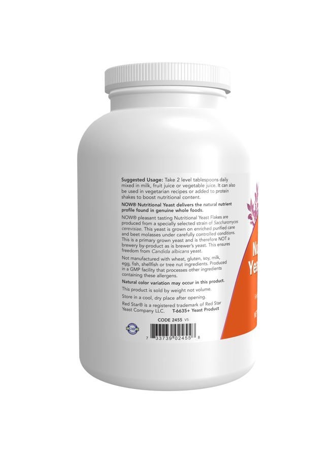now Supplements, Nutritional Yeast Flakes, Fortified with Additional B-Vitamins, Super Food, 10-Ounce - Image 3