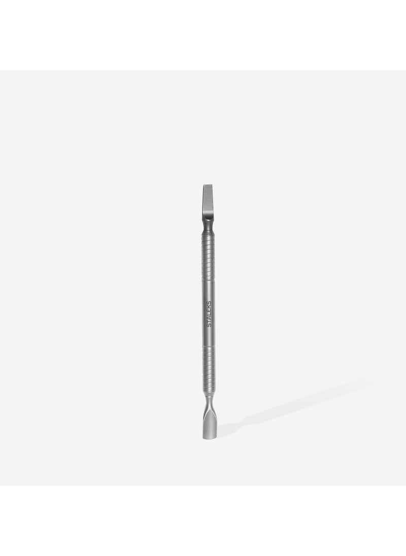 STALEKS Manicure Pusher - BEAUTY & CARE 30 | TYPE 2 (rounded narrow pusher and straight blade)  - Image 3