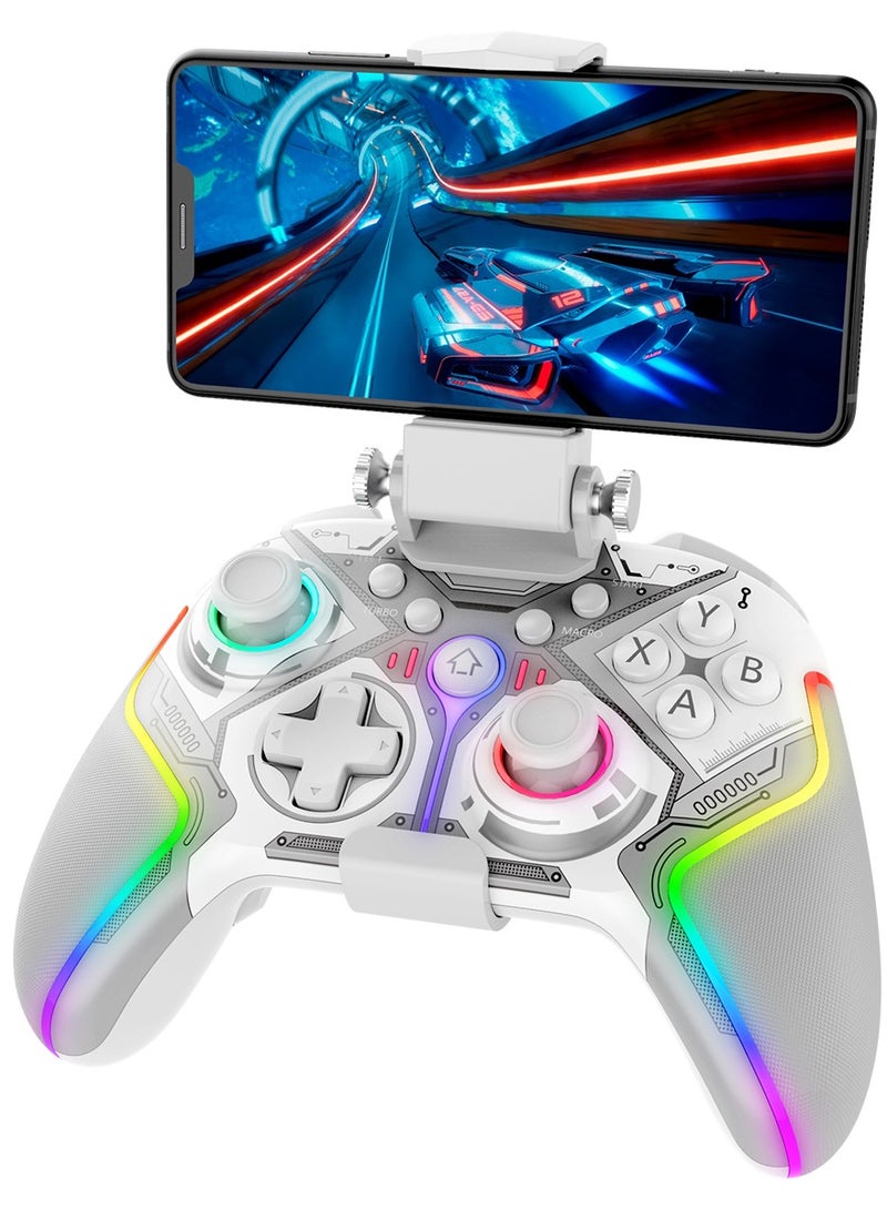 Ipega PG-9666T Game Controller For Switch, PC, Android, iOS Bluetooth Joystick With Vibration Gamepad, Wireless Controller With RGB Lighting - Image 2