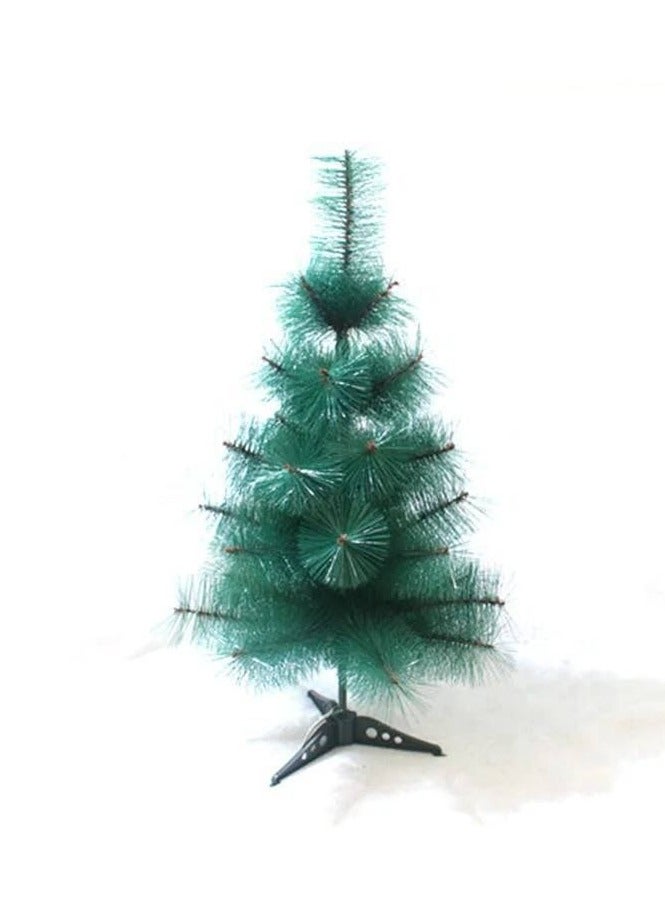Christmas trees, green hedgehog tree, plain tree with a soft metal pole to move and sit, plastic, 2025, size: 90 cm - Image 3