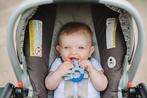 Nuby 3 Step Soothing Teether 3 Piece Set- Front, Middle, Back Teeth Teething- Pink/Purple, 3 m+ - Image 4