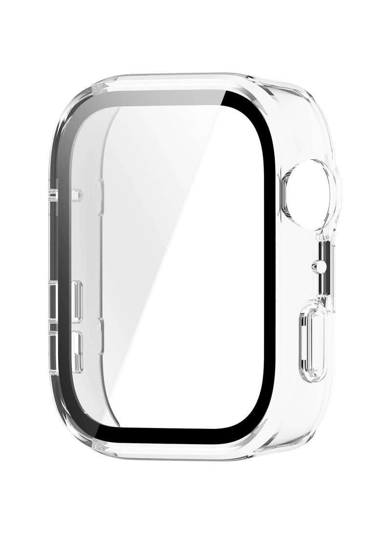 Case for Huawei Watch Fit 4,PC Shell Tempered Glass Integrated Design,Anti Fall and Scratch Resistant,High-definition and Transparent,Clear - Image 4