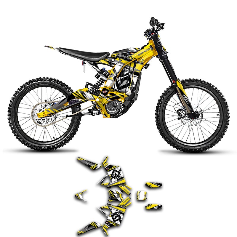 Kungfu Graphics Decal Kit for Surron SurRon Light Bee X LBX for Segway X160 X260 with DNM Fork OffRoad Motorcycle Dirt eBike SRX17N007KO