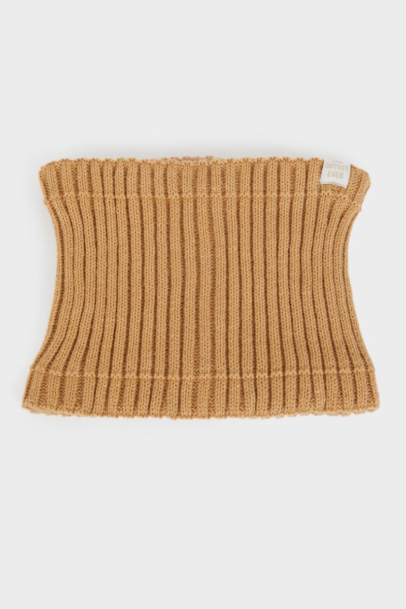 DeFacto Beige Boys Beige Scarfs Casual - Image 1