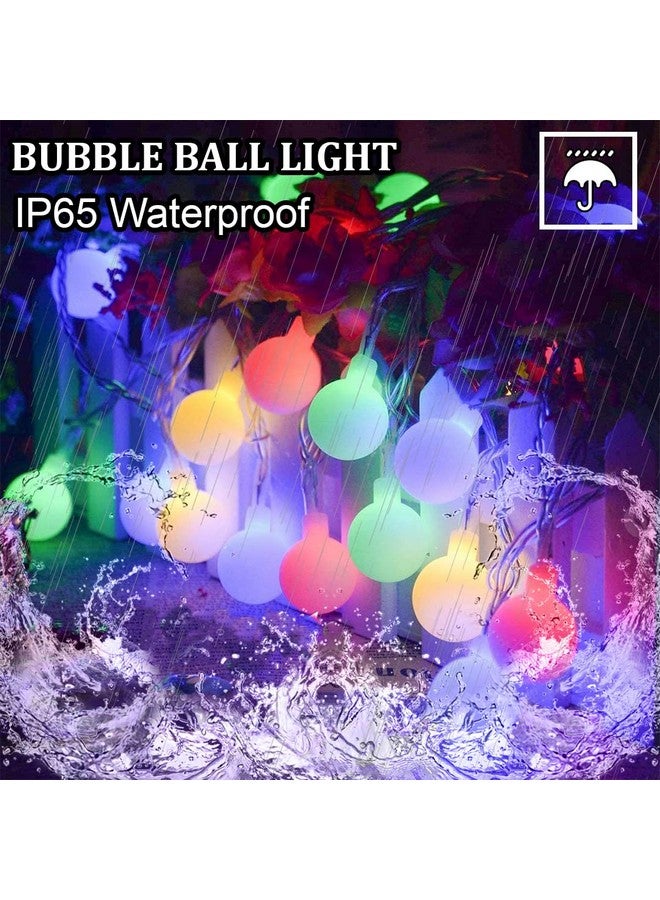 fizzytech Plastic Bubble Ball String Lights of Home Decoration Diwali Light for Party Birthday Diwali Christmas Navratri Valentine Gift Home Decoration Light 15 LED Ball Multi - Image 2