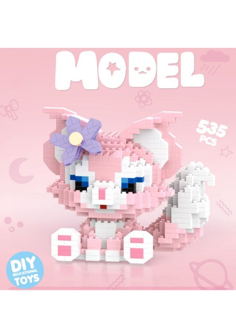 نموذج بناء لبنات الجسيمات الصغيرة DIY
