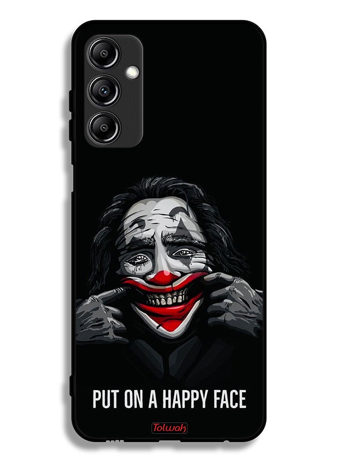 Tolwak Samsung Galaxy A14 5G Protective Case Cover Put On Happy Face - Image 1