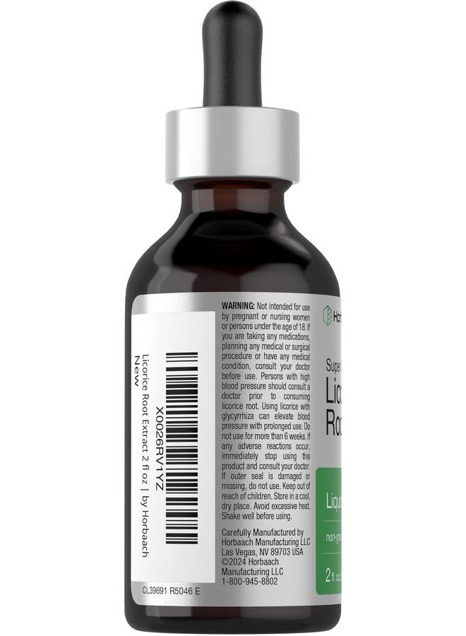 Horbäach Licorice Root Extract | 2 fl oz | Alcohol Free Tincture | Vegetarian Liquid Supplement | Non-GMO & Gluten Free - Image 3
