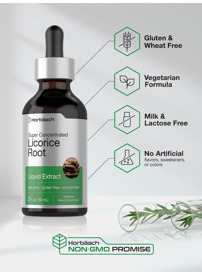Horbäach Licorice Root Extract | 2 fl oz | Alcohol Free Tincture | Vegetarian Liquid Supplement | Non-GMO & Gluten Free - Image 5