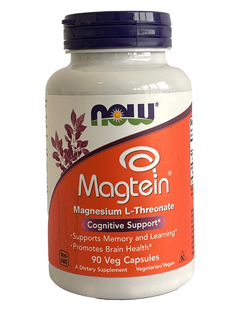 now ماجتين 667 ملغ ماغن-ثريونيت 90 كبسولة