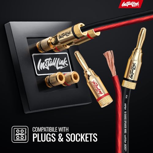 Install Link 16 AWG Gauge Speaker Wire Cable Stereo, Car or Home Theater, CCA (250 Feet) - Image 5